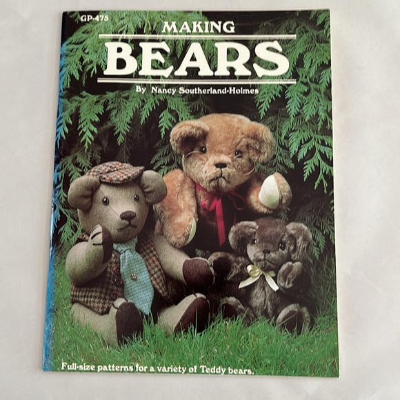 LOT 2 Teddy Bear BOOKS Making Bears Wardrobe Patterns Nancy Southerland-Holmes🧸 - Picture 2 of 16